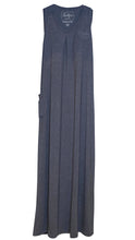 Sleeveless Racerback Maxi Dress with Built In Shelf Bra