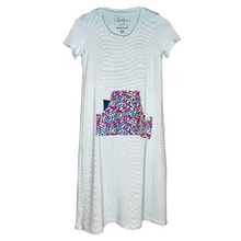 The “Just Above the Knee” Short-Sleeved Dress with Built In Shelf Bra